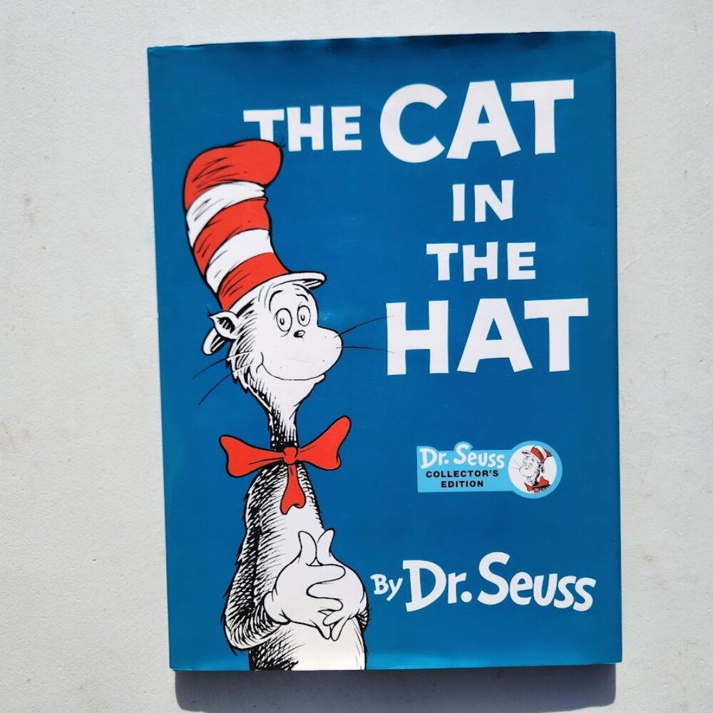 New The Cat in Hat By Dr. Seuss Book Hardcover Large Collector's Edition Makes